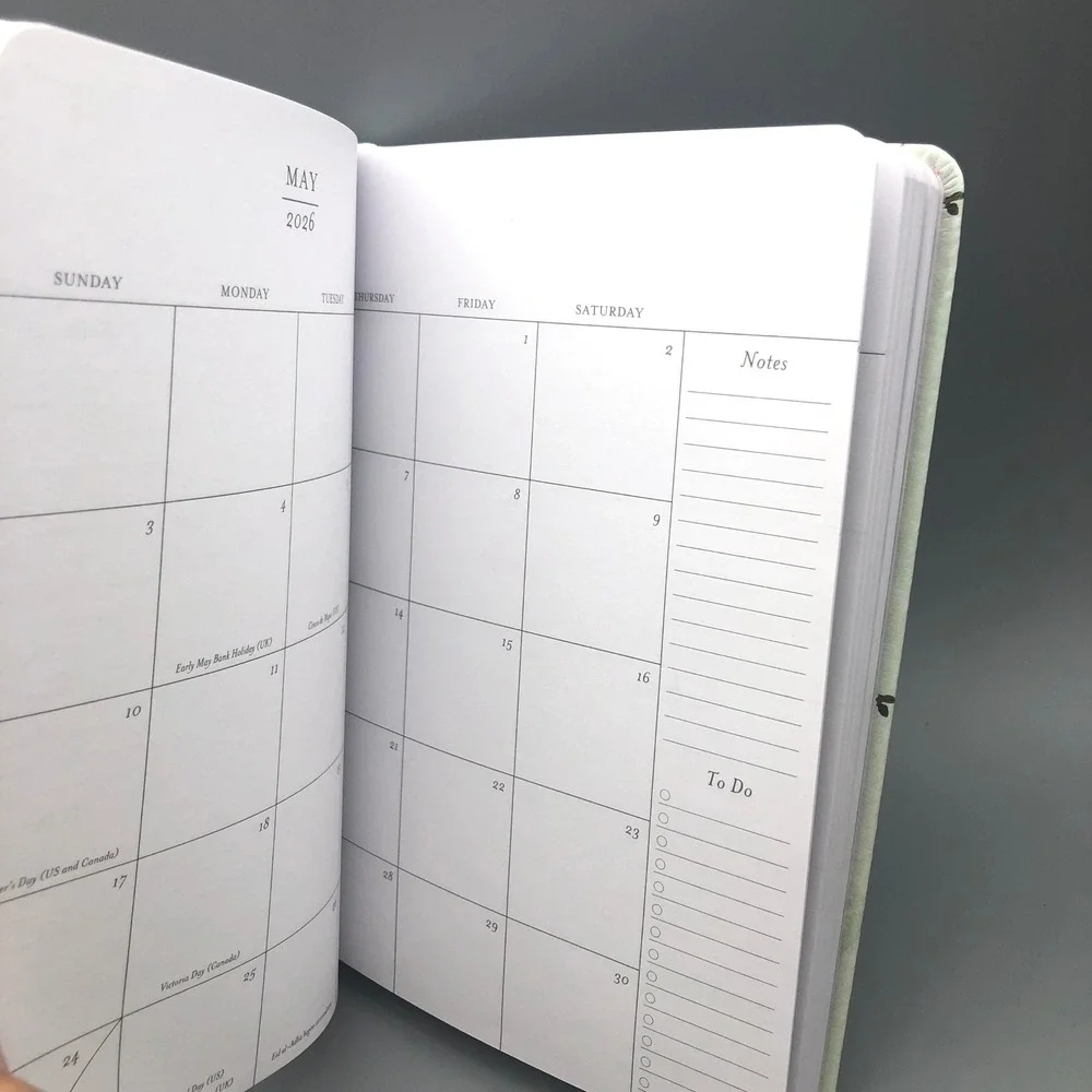 Laura Ashley 2025-2026 18-Month Weekly Monthly Planner Floral Sage Green Cottage